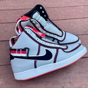 Nike Vandal High Supreme - Grey/Black/Red - Size 10.5